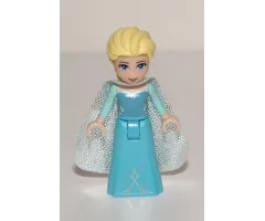 Elsa - Sparkly Light Aqua Cape