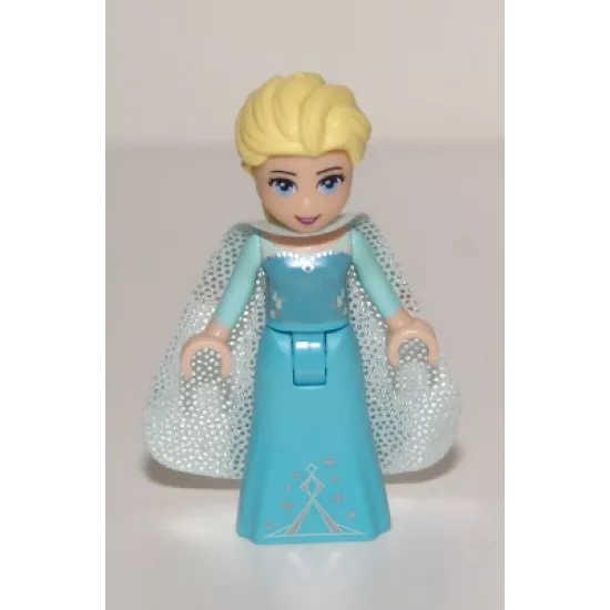Elsa - Sparkly Light Aqua Cape