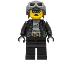 Police - Clara the Criminal, Pearl Dark Gray Aviator Cap