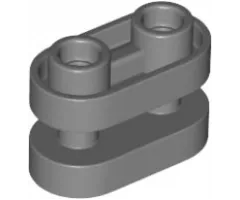 Brick, Round 1 x 2 with Hollow Studs and Open Center with Bars