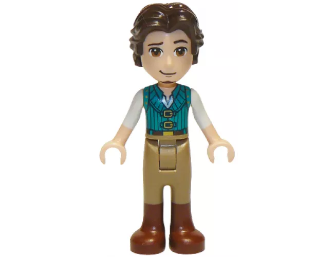 Flynn Rider - Dark Turquoise Vest