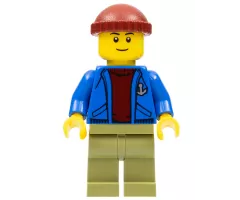 Light Keeper, Blue Anchor Jacket