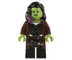 Gamora, Long Reddish Brown Coat