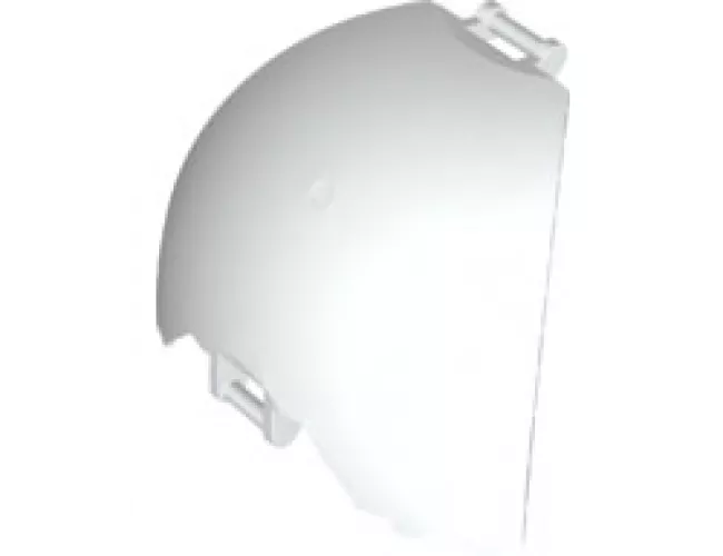 Windscreen Quarter Dome, Bar Handles at Top and Bottom
