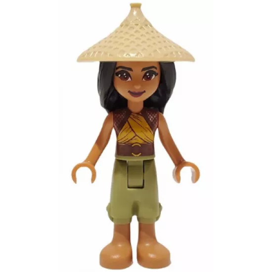 Raya - Tan Conical Hat