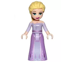 Elsa - Lavender and Medium Lavender Dress