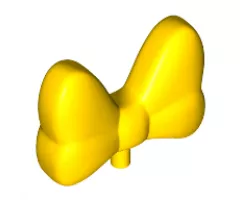 Minifigure, Headgear Accessory Bow Large with Pin Attachment