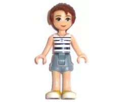 Emily Jones, Sand Blue Shorts