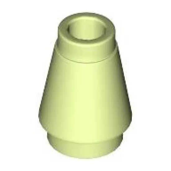 Cone 1 x 1 with Top Groove