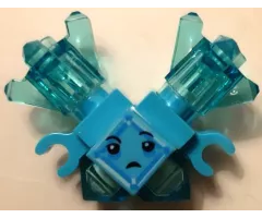 Kryptomite - Blue, Large Crystals, Hands