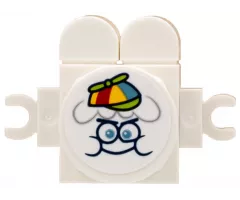 Cloud Baby White with Sticker 1