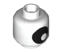 Minifigure, Head without Face with Large Black Eye with Pupil Pattern