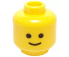 Minifigure, Head Standard Grin Pattern
