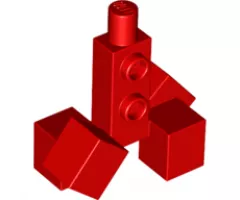 Animal, Body Part Creature Torso Pixelated with Cube Feet (Minecraft Creeper)