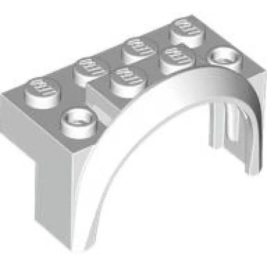 Vehicle, Mudguard 4 x 2 1/2 x 2 with Arch Round
