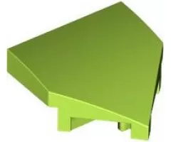 Wedge 2 x 2 Pointed with Stud Notches