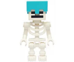 Skeleton, Minecraft - Medium Azure Helmet