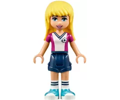 Friends Stephanie, Dark Blue Shorts, Soccer Jersey