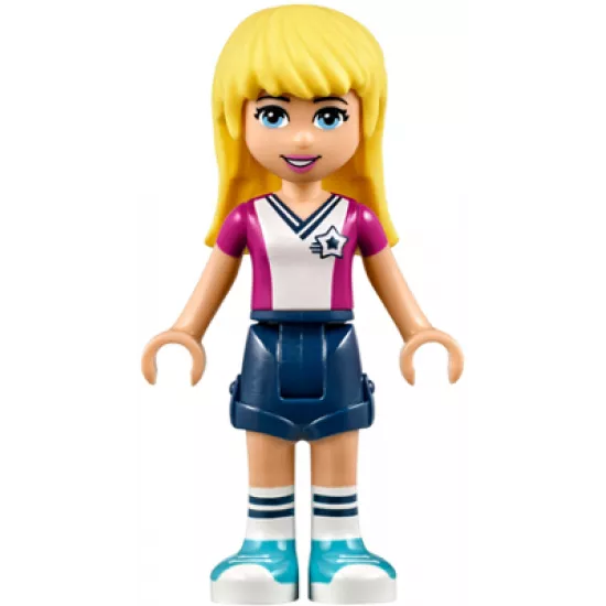Friends Stephanie, Dark Blue Shorts, Soccer Jersey