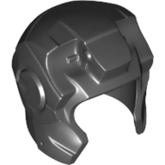 Minifigure, Headgear Helmet Space with Open Face and Top Hinge (Iron Man)