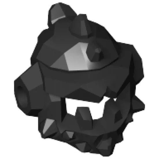 Minifigure, Headgear Helmet Spiked with Side Holes