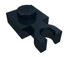 Plate, Modified 1 x 1 with U Clip Thin (Vertical Grip)