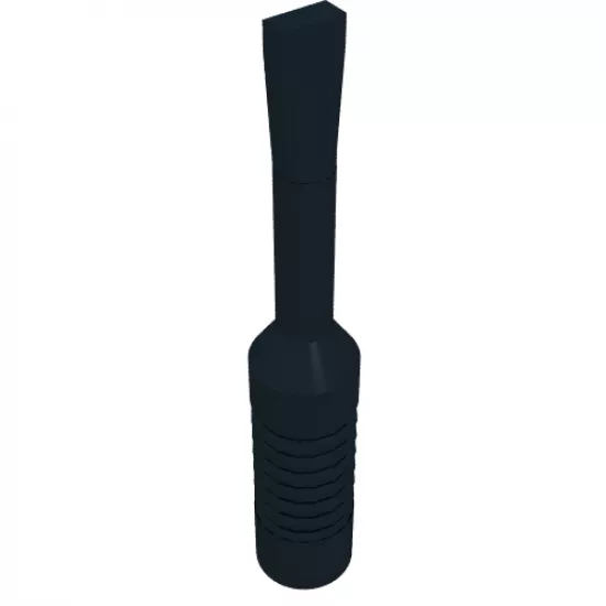 Minifigure, Utensil Tool Screwdriver - Narrow Head - 6-Rib Handle