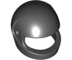 Minifigure, Headgear Helmet Motorcycle (Standard)