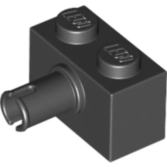 Brick, Modified 1 x 2 with Pin
