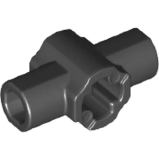 Technic, Connector Axle Hub with Two Bar Holders (Lightsaber Hilt)