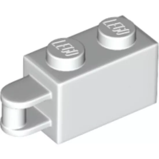 Brick, Modified 1 x 2 with Handle on End - Bar Flush with Edge of Handle