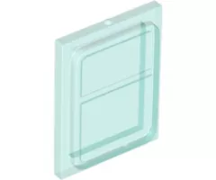 Glass for Train Door with Lip on All Sides
