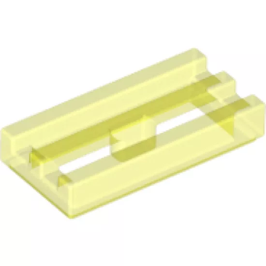 Tile, Modified 1 x 2 Grille with Bottom Groove / Lip