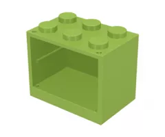 Container Cupboard 2 x 3 x 2 - Solid Studs