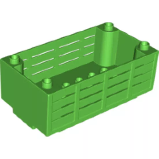 Duplo Container Box 4 1/2 x 8 with Studs on Corners