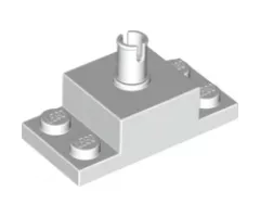 Brick, Modified 2 x 2 with Top Pin and 1 x 2 Side Plates