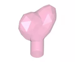 Rock 1 x 1 Jewel Heart Shaped