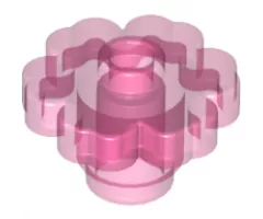 Plant Flower 2 x 2 Rounded - Open Stud