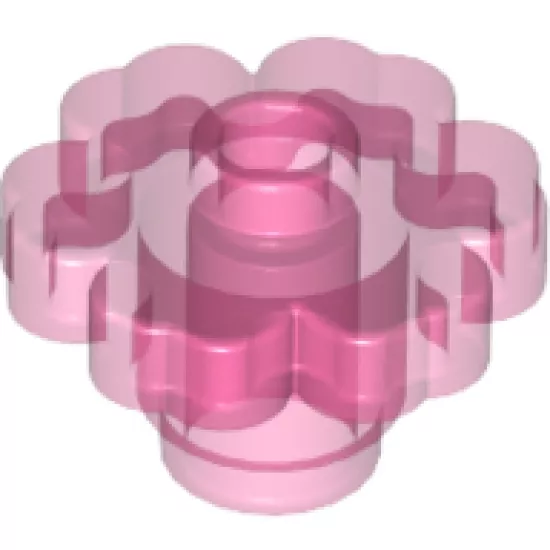 Plant Flower 2 x 2 Rounded - Open Stud