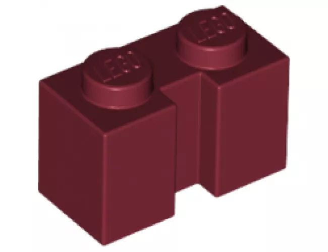 Brick, Modified 1 x 2 with Groove