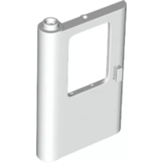 Door 1 x 4 x 5 Train Left, Thick Support at Bottom