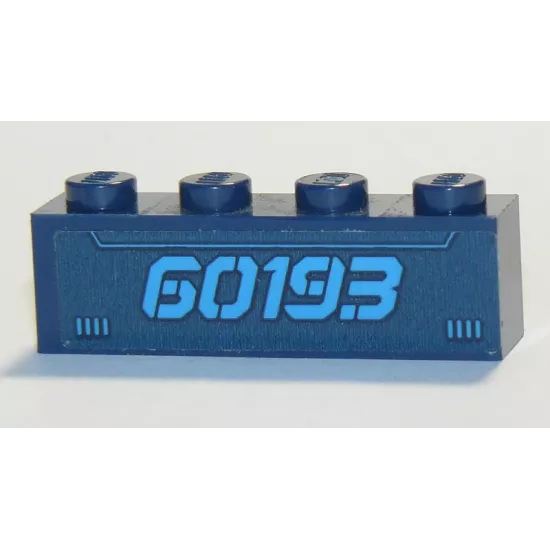Brick 1 x 4 with '60193' Pattern (Sticker) - Set 60193