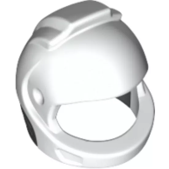 Minifigure, Headgear Helmet Space, City Astronaut with Black Neck Base Pattern