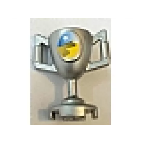 Minifigure, Utensil Trophy Cup with Desert and Full Moon Pattern (Sticker) - Set 8864