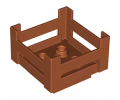Duplo Container Wooden-Style Crate