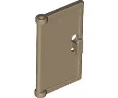 Door 1 x 2 x 3 with Vertical Handle, Mold for Tabless Frames