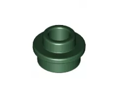 Plate, Round 1 x 1 with Open Stud