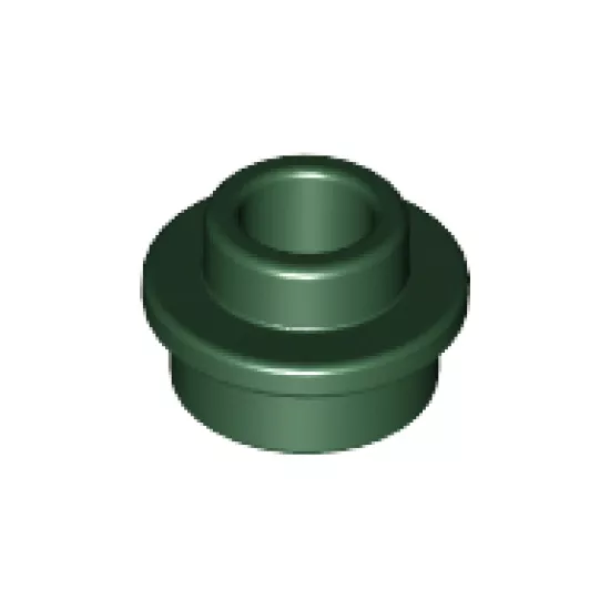 Plate, Round 1 x 1 with Open Stud
