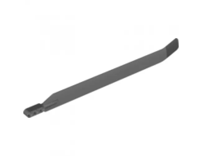 Technic Rotor Blade Large Bent with 3L Liftarm Thick and Black Rubber Tip