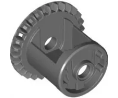 Technic, Gear Differential with Inner Tabs and Closed Center, 28 Bevel Teeth
